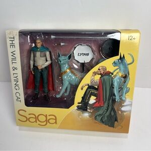 Saga The Will & Lying Cat 2-Pack Action Figures McFarlane Toys SDCC